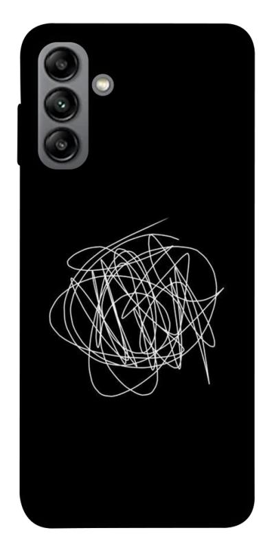 Чохол itsPrint Scribble для Samsung Galaxy A04s, black, купити оптом з доставкою