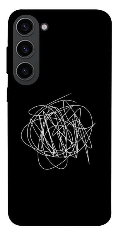 Чохол itsPrint Scribble для Samsung Galaxy S23, black, купити оптом з доставкою