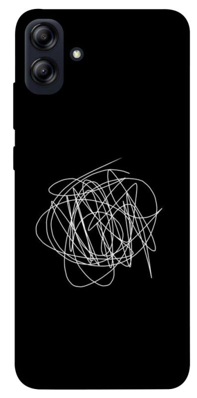 Чохол itsPrint Scribble для Samsung Galaxy A04e, black, купити оптом з доставкою