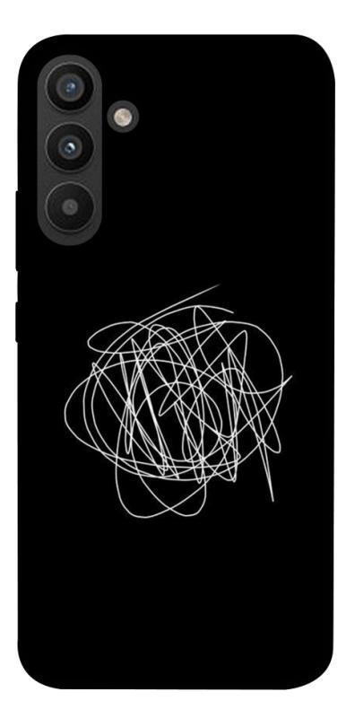 Чохол itsPrint Scribble для Samsung Galaxy A34 5G, black, купити оптом з доставкою