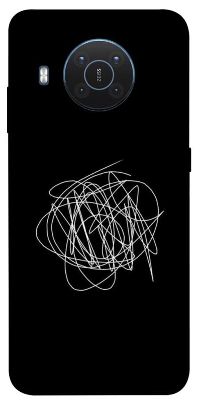 Чохол itsPrint Scribble для Nokia X10 / X20, black, купити оптом з доставкою