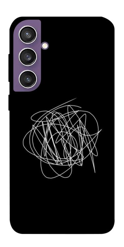Чохол itsPrint Scribble для Samsung Galaxy S23 FE, black, купити оптом з доставкою