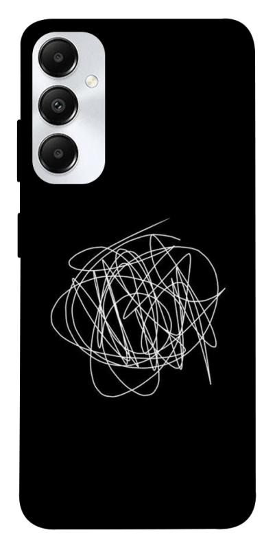 Чехол itsPrint Scribble для Samsung Galaxy A05s, black, купить оптом с доставкой
