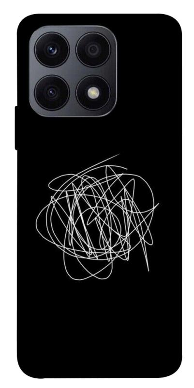 Чохол itsPrint Scribble для Huawei Honor X8a, black, купити оптом з доставкою