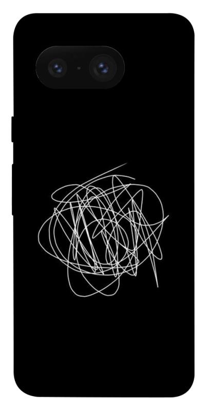 Чохол itsPrint Scribble для Google Pixel 8, black, купити оптом з доставкою