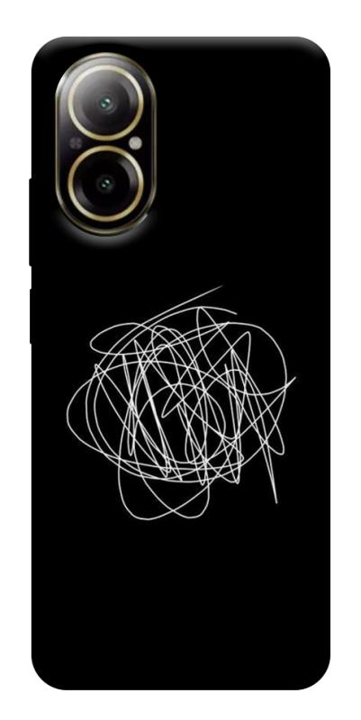 Чохол itsPrint Scribble для Realme C67 4G, black, купити оптом з доставкою