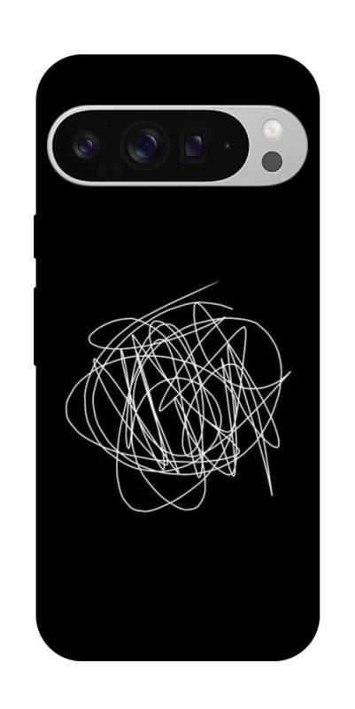 Чохол itsPrint Scribble для Google Pixel 9 Pro XL, black, купити оптом з доставкою
