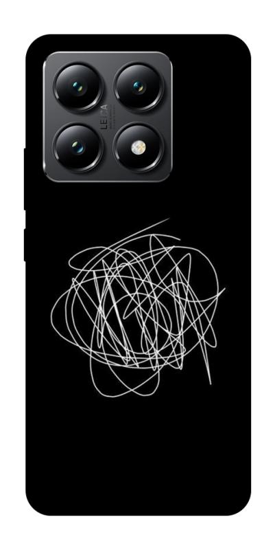 Чохол itsPrint Scribble для Xiaomi 14T, black, купити оптом з доставкою