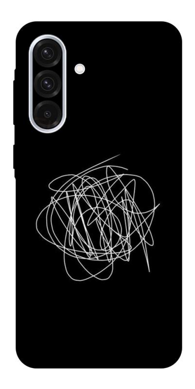 Чехол itsPrint Scribble для Samsung Galaxy A56 5G, black, купить оптом с доставкой