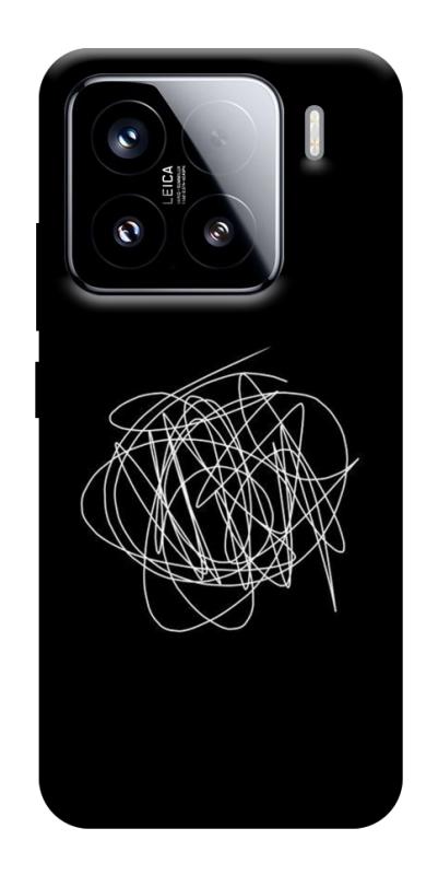 Чохол itsPrint Scribble для Xiaomi 15, black, купити оптом з доставкою