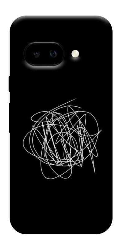 Чохол itsPrint Scribble для Google Pixel 9a, black, купити оптом з доставкою