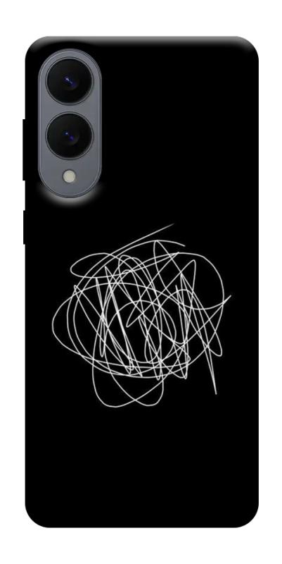 Чохол itsPrint Scribble для Samsung Galaxy S25 Edge, black, купити оптом з доставкою