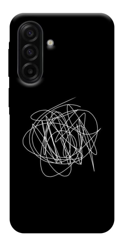 Чехол itsPrint Scribble для Samsung Galaxy A17 5G/4G, black, купить оптом с доставкой