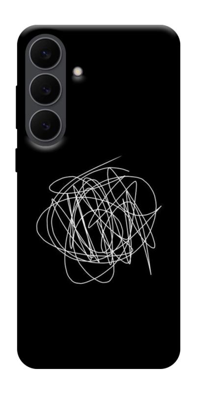 Чохол itsPrint Scribble для Samsung Galaxy S25 FE, black, купити оптом з доставкою