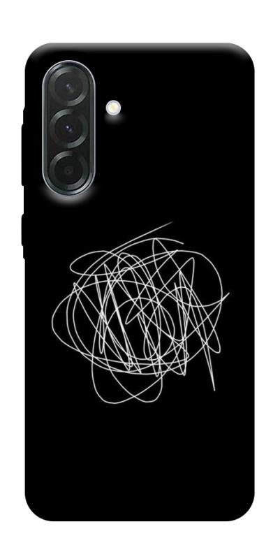 Чохол itsPrint Scribble для Samsung Galaxy A57 5G, black, купити оптом з доставкою