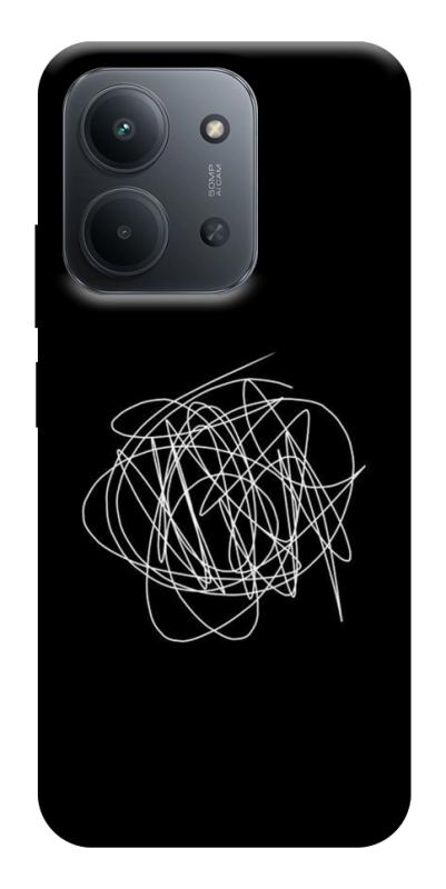 Чохол itsPrint Scribble для Xiaomi Redmi 15C (EU), black, купити оптом з доставкою