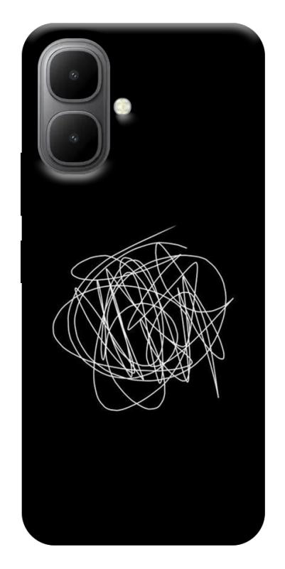 Чохол itsPrint Scribble для Infinix Smart 10, black, купити оптом з доставкою