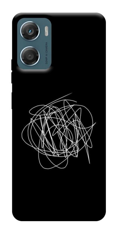 Чохол itsPrint Scribble для Motorola Moto G06, black, купити оптом з доставкою