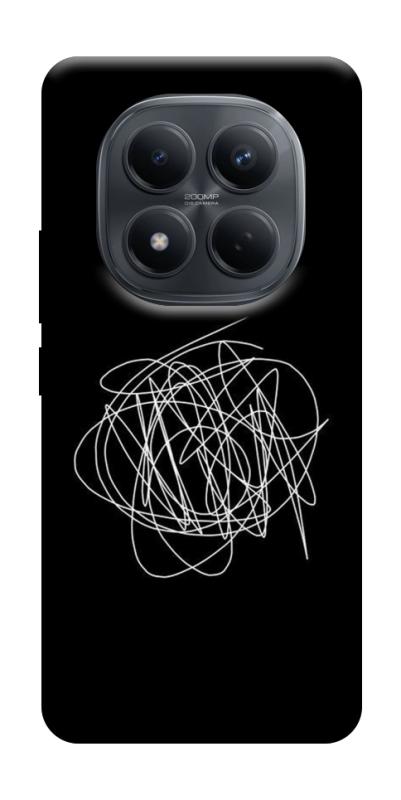 Чохол itsPrint Scribble для Xiaomi Redmi Note 15 4G/5G (EU), black, купити оптом з доставкою