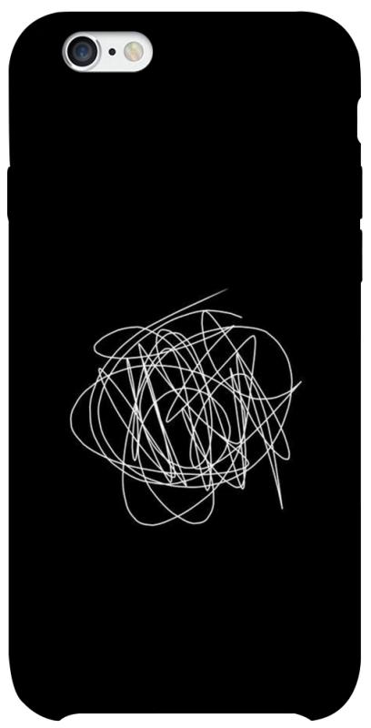 Чохол itsPrint Scribble для Apple iPhone 6/6s (4.7"), black, купити оптом з доставкою