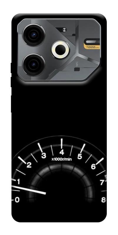 Чехол itsPrint Speed для TECNO Pova 6 Neo (LI6), black, купить оптом с доставкой