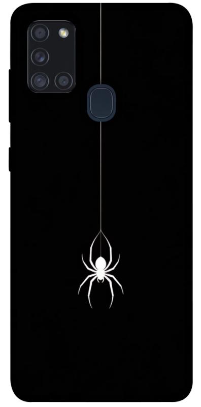 Чохол itsPrint Spider для Samsung Galaxy A21s, black, купити оптом з доставкою