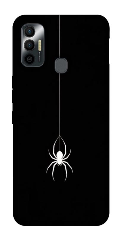 Чохол itsPrint Spider для TECNO Spark 7, black, купити оптом з доставкою