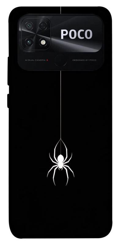 Чохол itsPrint Spider для Xiaomi Poco C40, black, купити оптом з доставкою