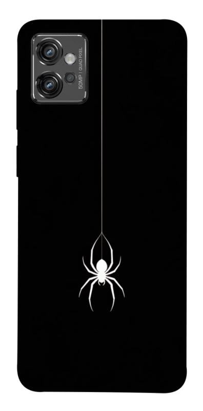 Чохол itsPrint Spider для Motorola Moto G32, black, купити оптом з доставкою