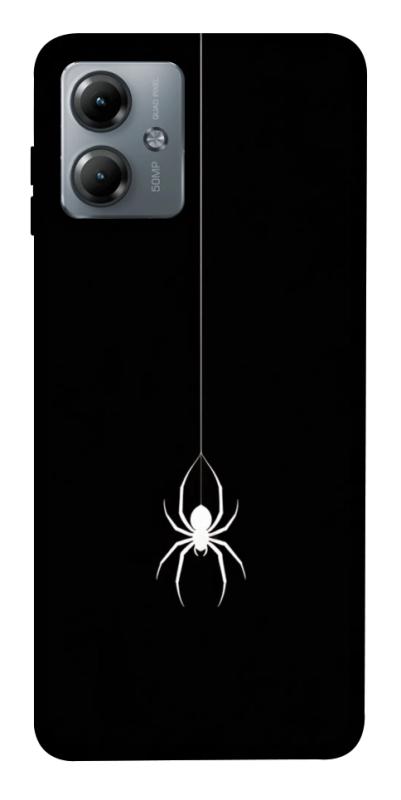 Чохол itsPrint Spider для Motorola Moto G14, black, купити оптом з доставкою
