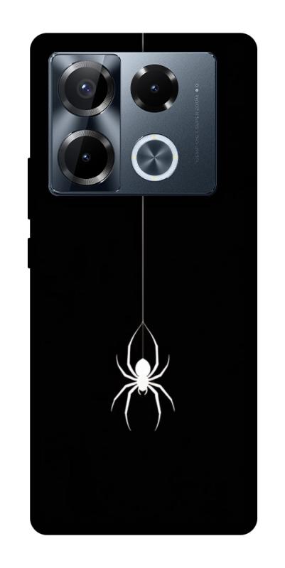 Чохол itsPrint Spider для Infinix Note 40 Pro 4G, black, купити оптом з доставкою