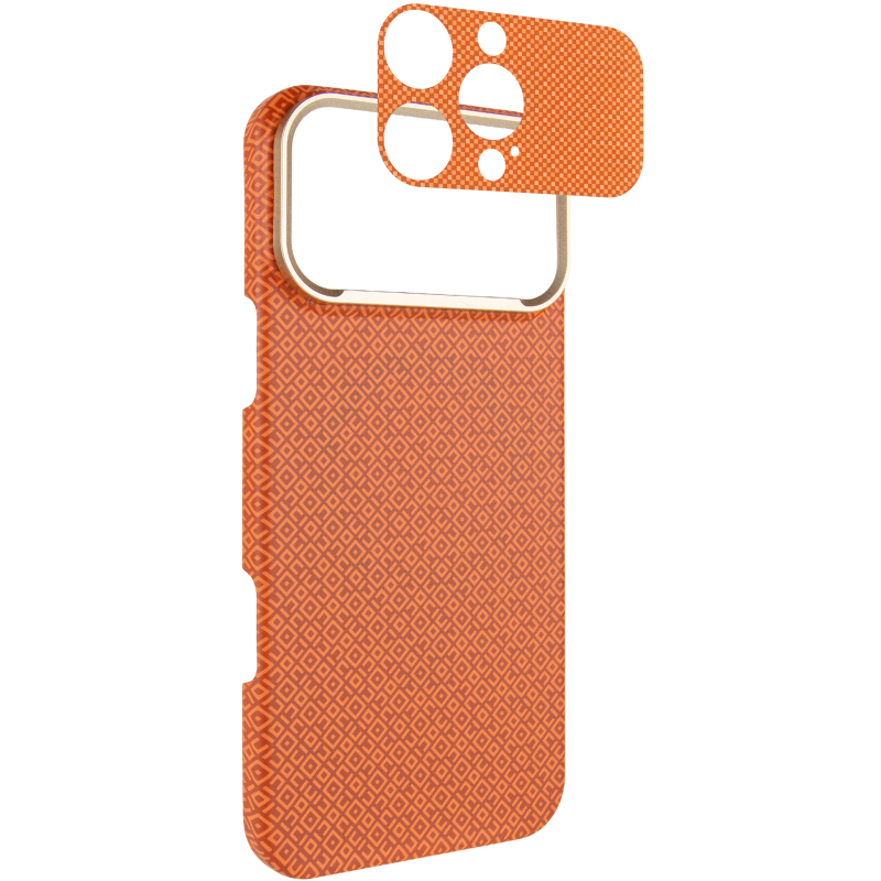 Чохол PC Sparta Slim Shield with Magnetic Fit для Apple iPhone 16 Pro (6.3"), Orange 1, Пластик, купити оптом з доставкою