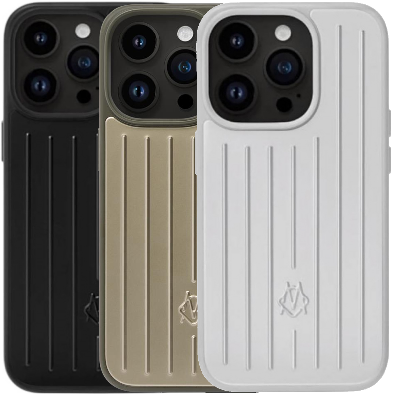 Чехол TPU+Metal Rimowa Style (AAA) для Apple iPhone 15 Pro (6.1"), Металл, купить оптом с доставкой