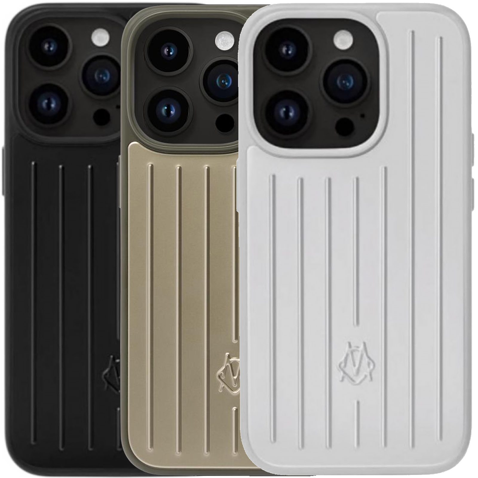 Чехол TPU+Metal Rimowa Style (AAA) для Apple iPhone 16 Pro Max (6.9"), Металл, купить оптом с доставкой