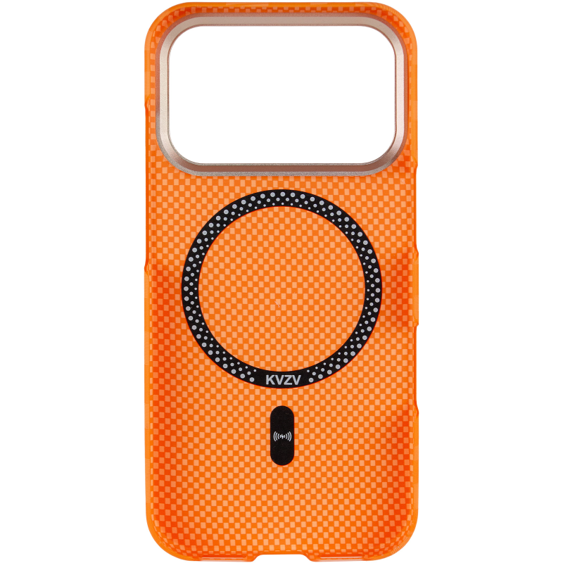 Чехол TPU+PC KVZV Kayla Ultra-thin with Magnetic Fit для Apple iPhone 17 Pro / 18 Pro (6.3"), Orange 2, Пластик, купить оптом с доставкой