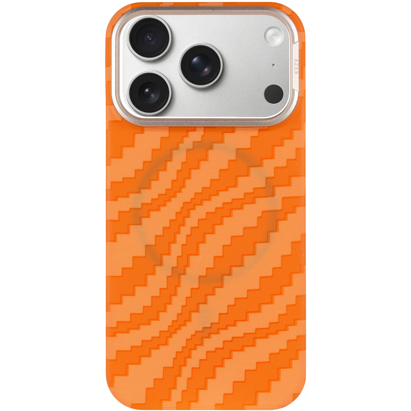 Чехол TPU+PC KVZV Kayla Ultra-thin with Magnetic Fit для Apple iPhone 17 Pro Max / 18 Pro Max (6.9"), Orange 1, Пластик, купить оптом с доставкой