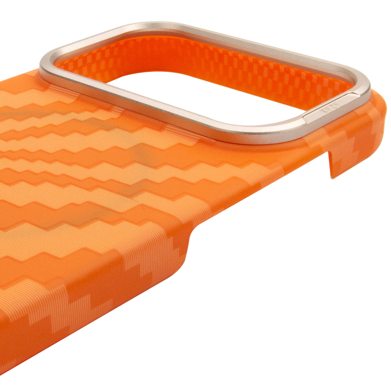Чехол TPU+PC KVZV Kayla Ultra-thin with Magnetic Fit для Apple iPhone 17 Pro Max / 18 Pro Max (6.9"), Orange 3, Пластик, купить оптом с доставкой