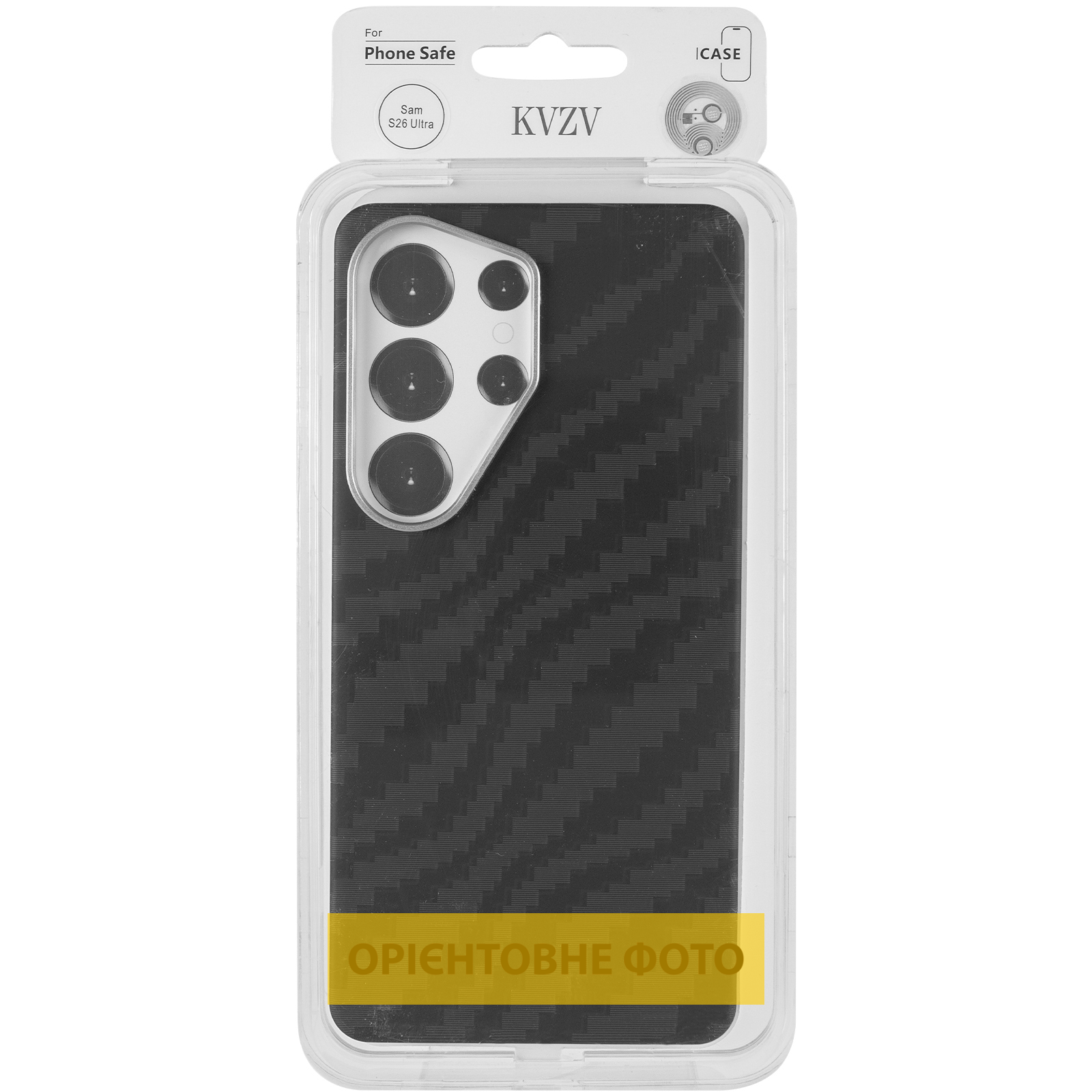 Чехол TPU+PC KVZV Kayla Ultra-thin with Magnetic Fit для Samsung Galaxy S26 Ultra, Black 1, Пластик, купить оптом с доставкой