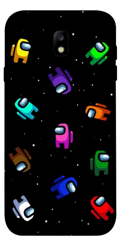 Чохол itsPrint Among us pattern для Samsung J730 Galaxy J7 (2017), ігри, купити оптом з доставкою