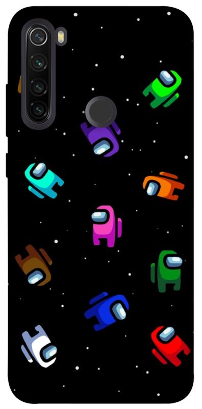 Чохол itsPrint Among us pattern для Xiaomi Redmi Note 8T, ігри, купити оптом з доставкою