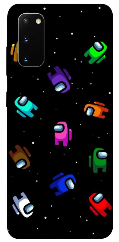 Чохол itsPrint Among us pattern для Samsung Galaxy S20, ігри, купити оптом з доставкою