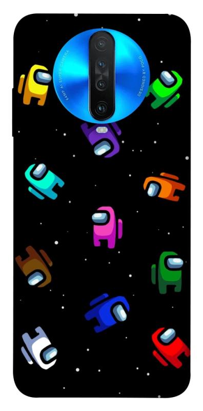 Чехол itsPrint Among us pattern для Xiaomi Redmi K30, игры, купить оптом с доставкой