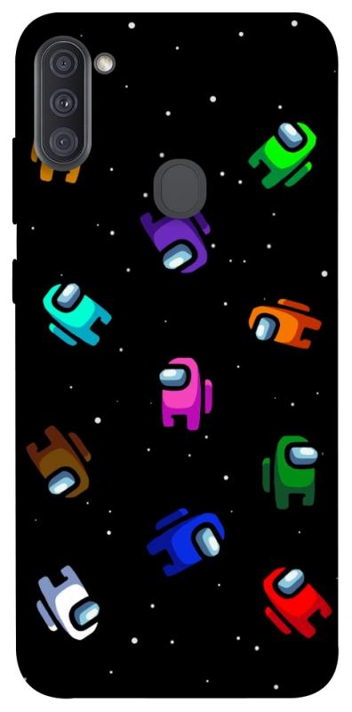 Чохол itsPrint Among us pattern для Samsung Galaxy A11, ігри, купити оптом з доставкою