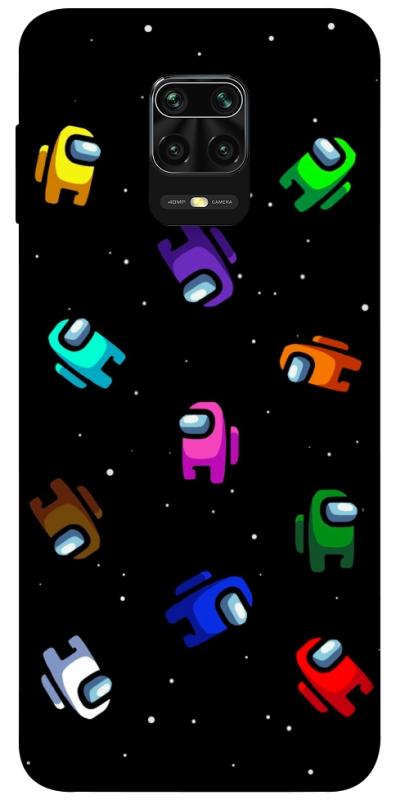 Чохол itsPrint Among us pattern для Xiaomi Redmi Note 9s / Note 9 Pro / Note 9 Pro Max, ігри, купити оптом з доставкою