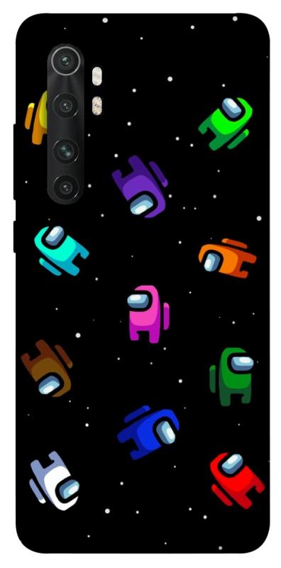 Чохол itsPrint Among us pattern для Xiaomi Mi Note 10 Lite, ігри, купити оптом з доставкою