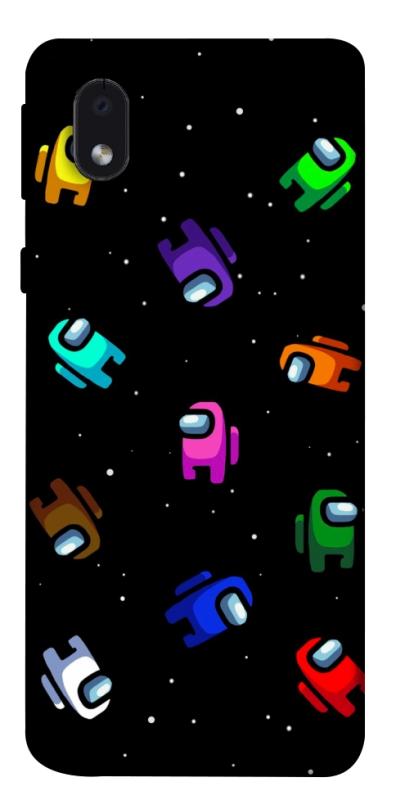 Чохол itsPrint Among us pattern для Samsung Galaxy M01 Core / A01 Core, ігри, купити оптом з доставкою
