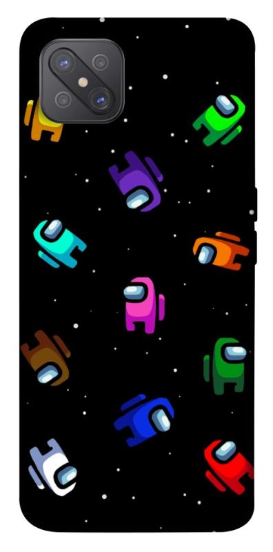 Чохол itsPrint Among us pattern для Oppo A92s, ігри, купити оптом з доставкою