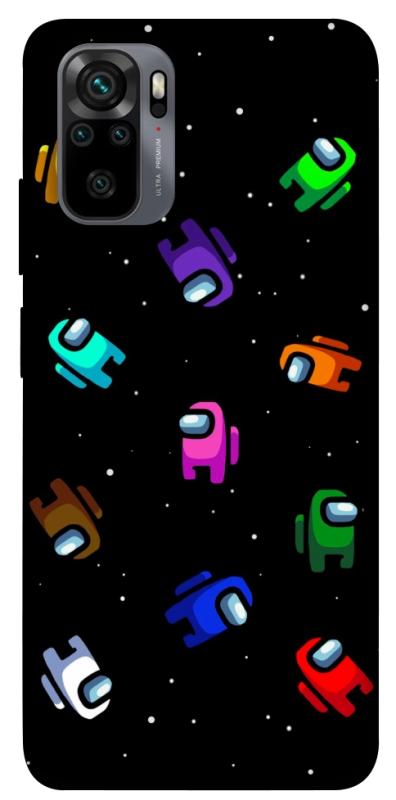 Чохол itsPrint Among us pattern для Xiaomi Redmi Note 10 / Note 10s, ігри, купити оптом з доставкою