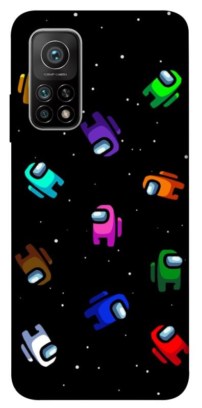 Чехол itsPrint Among us pattern для Xiaomi Mi 10T, игры, купить оптом с доставкой