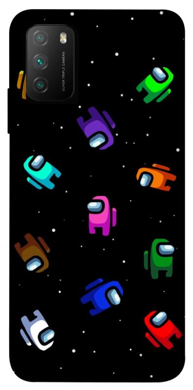Чохол itsPrint Among us pattern для Xiaomi Poco M3, ігри, купити оптом з доставкою